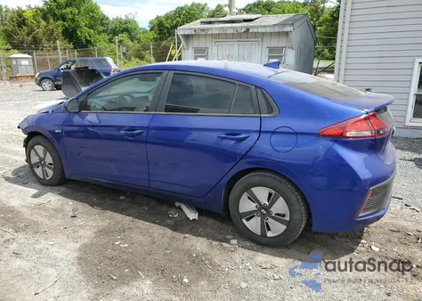 2020 Hyundai Ioniq Blue from USA, damaged, VIN KMHC65LC6LU186070